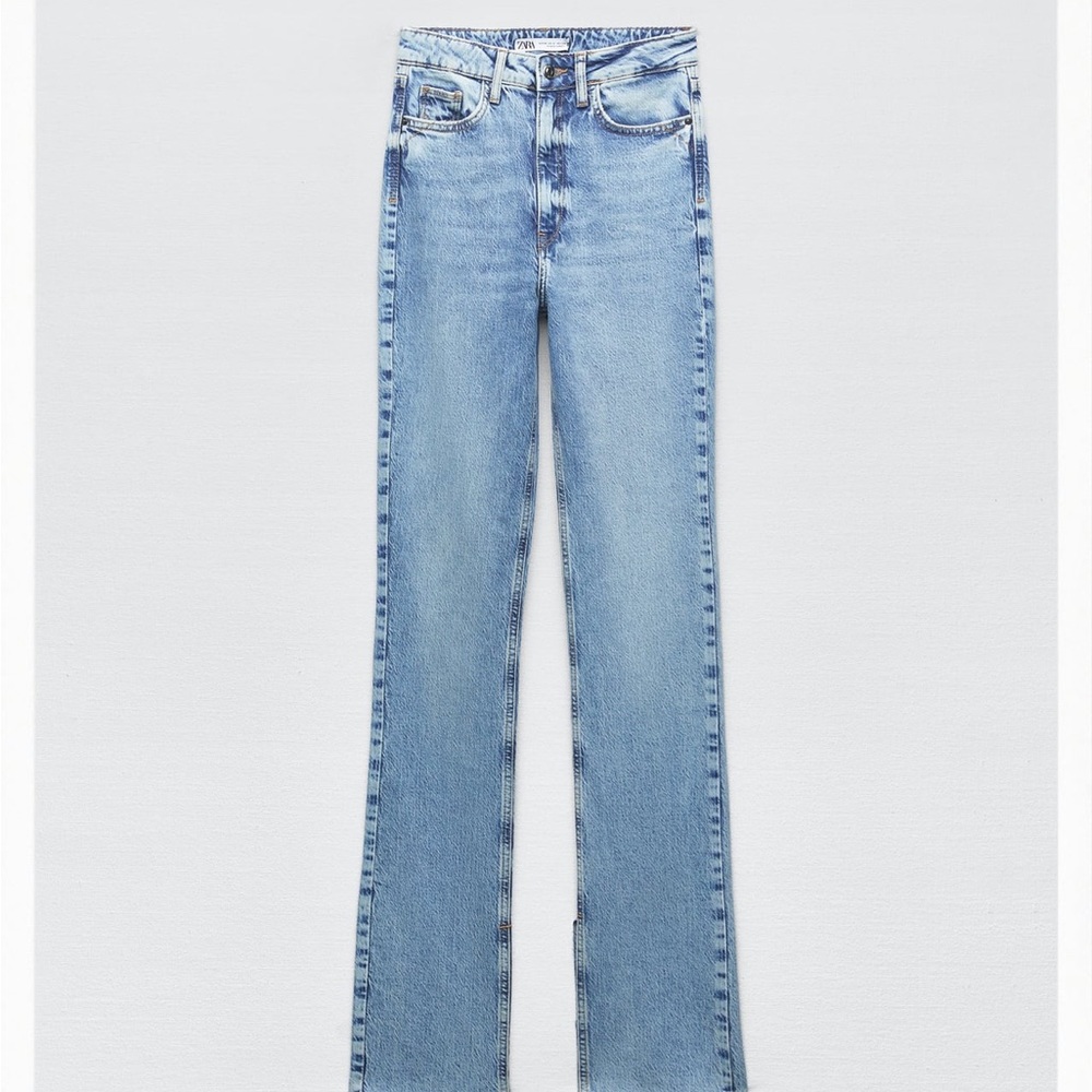 Zara 1975 flare with slits